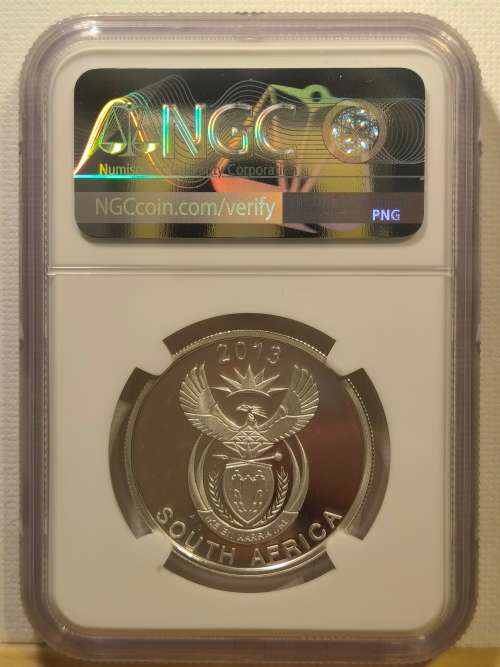 2nd FINEST with only 1 coin better!!!!!!   2013 10Cents - COELACANTH - PF69 ULTRA CAMEO